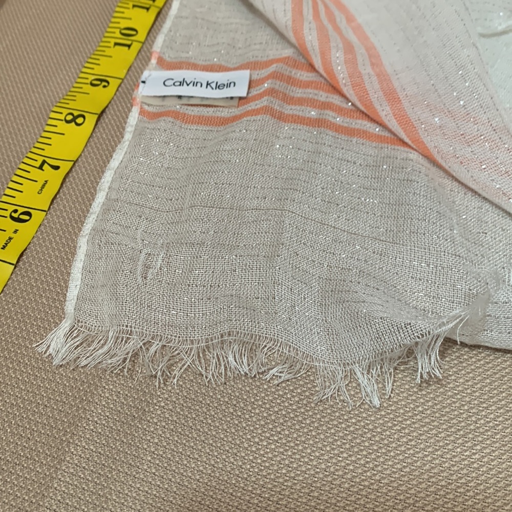 Calvin Klein Scarf/Wrap w/Bling - Picture 8 of 8